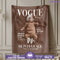 Personalized Vogue-Inspired Baby Blanket – Custom Photo, Name & Quote for Little Fashion Stars